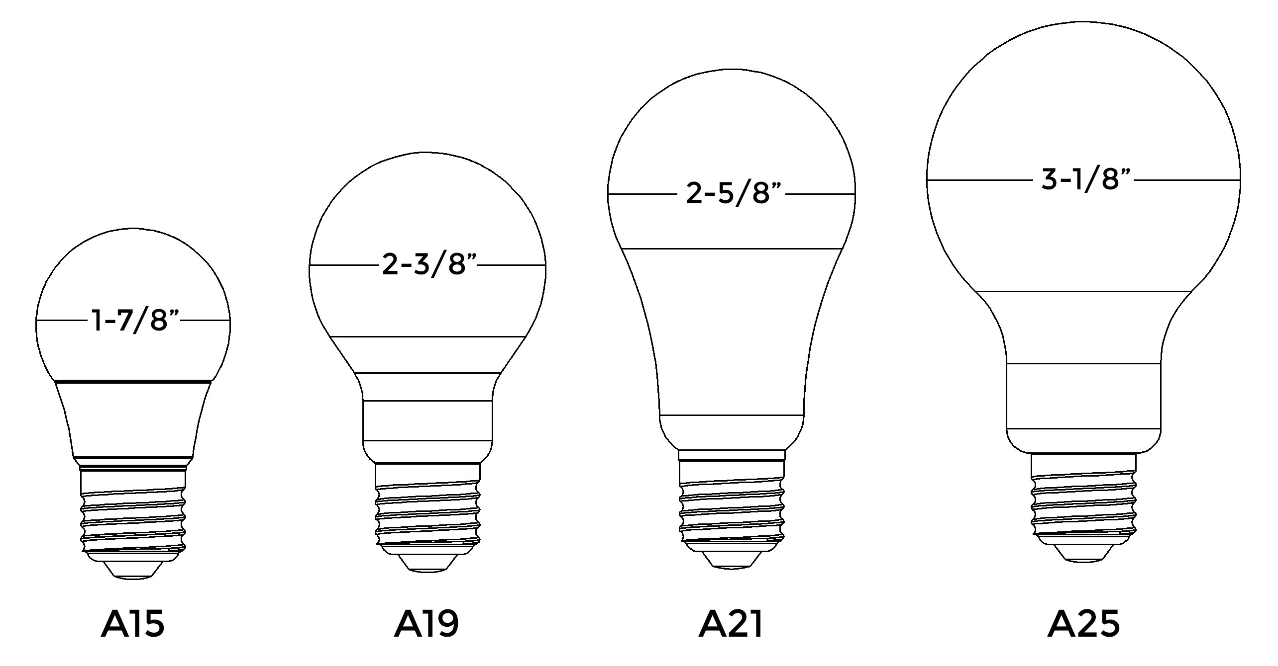 Par20 Light Bulb Dimensions